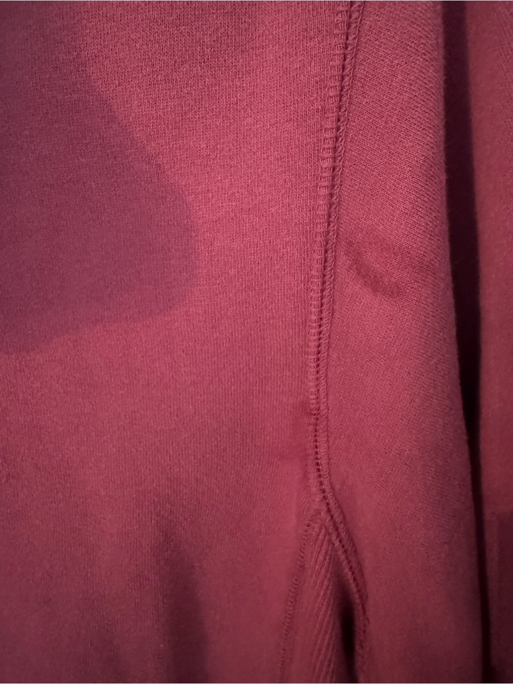 Boeing signature logo full-zip hoodie in a dark pink - size medium - Picture 5 of 6